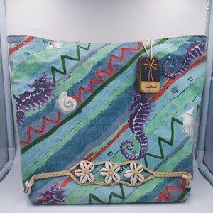 Paul Brent Sun N Sand Sea Horse Coastal Beach Bag